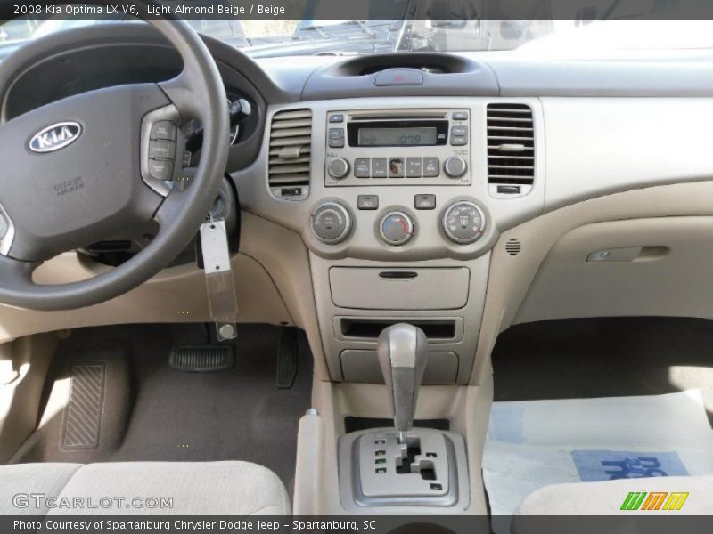 Light Almond Beige / Beige 2008 Kia Optima LX V6