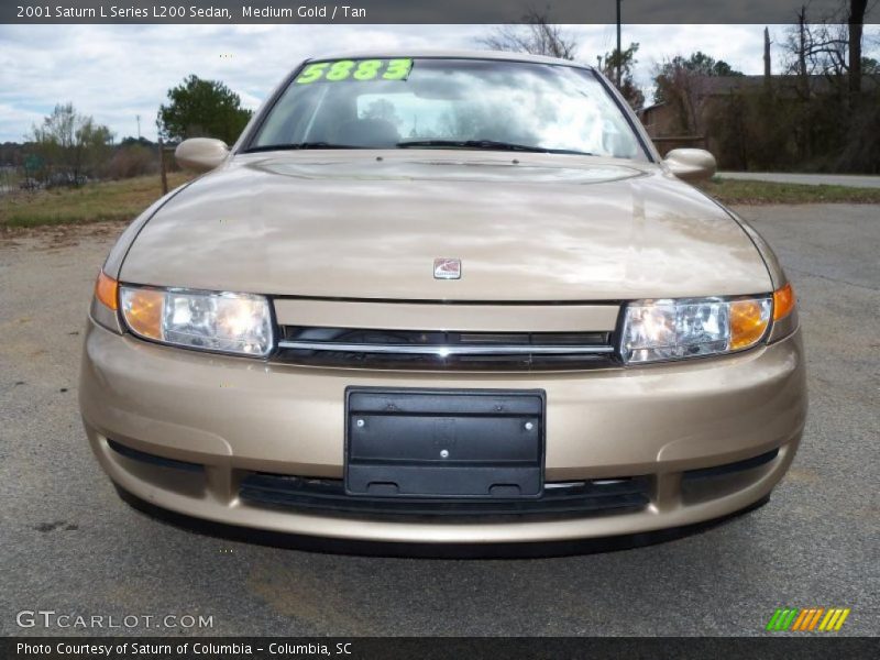 Medium Gold / Tan 2001 Saturn L Series L200 Sedan