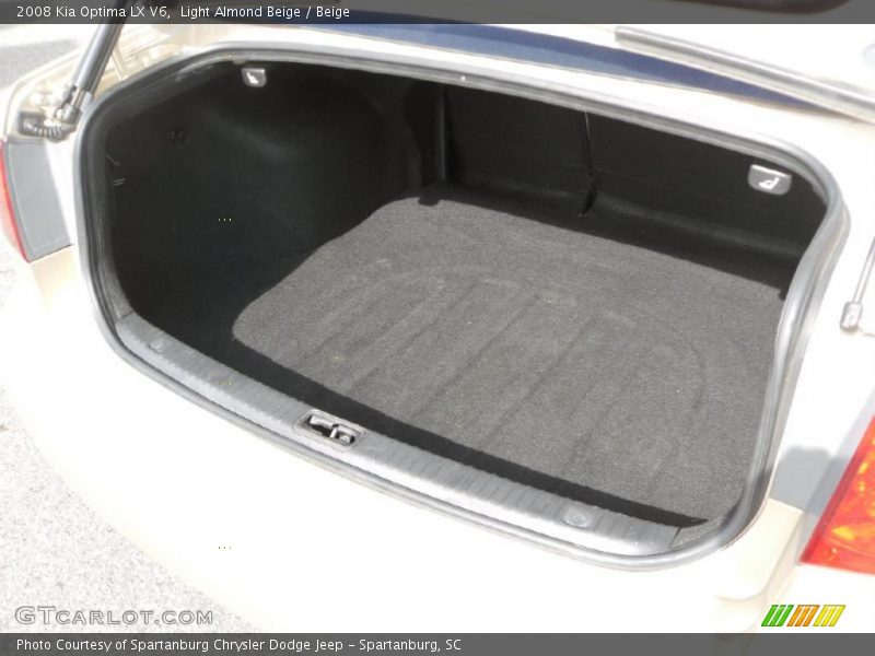 Light Almond Beige / Beige 2008 Kia Optima LX V6
