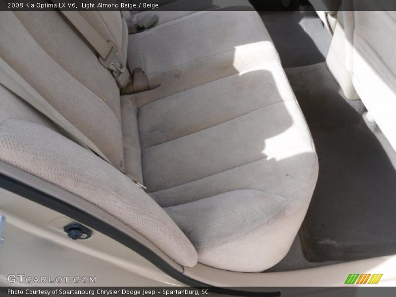 Light Almond Beige / Beige 2008 Kia Optima LX V6