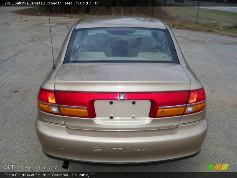 Medium Gold / Tan 2001 Saturn L Series L200 Sedan