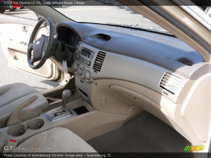 Light Almond Beige / Beige 2008 Kia Optima LX V6