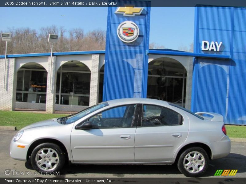 Bright Silver Metallic / Dark Slate Gray 2005 Dodge Neon SXT