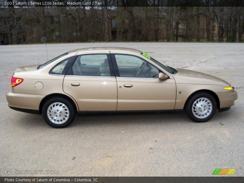 Medium Gold / Tan 2001 Saturn L Series L200 Sedan