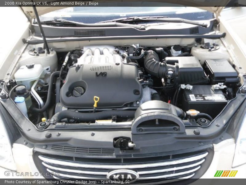 Light Almond Beige / Beige 2008 Kia Optima LX V6