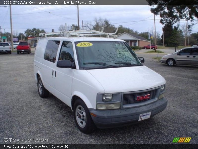 Summit White / Pewter Gray 2005 GMC Safari Commercial Van