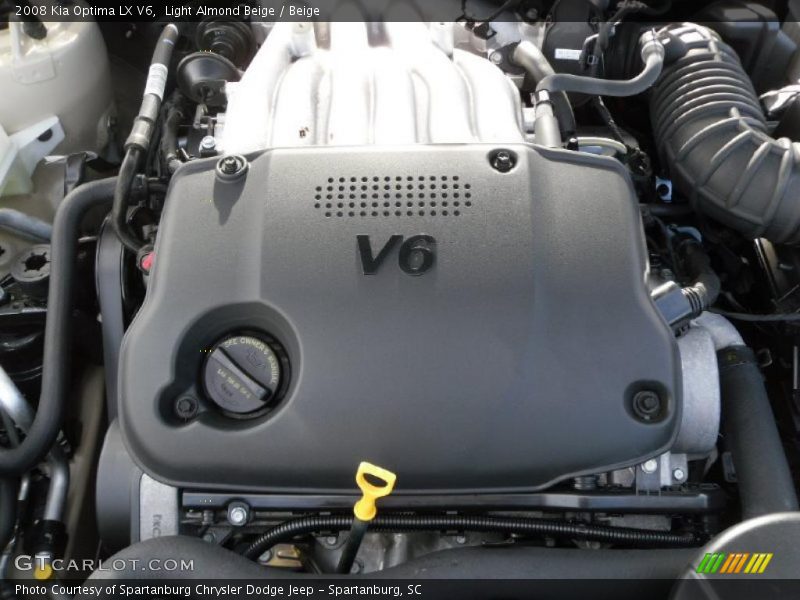 Light Almond Beige / Beige 2008 Kia Optima LX V6