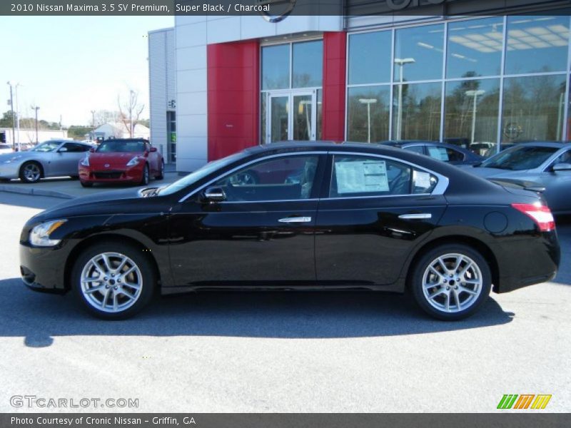 Super Black / Charcoal 2010 Nissan Maxima 3.5 SV Premium