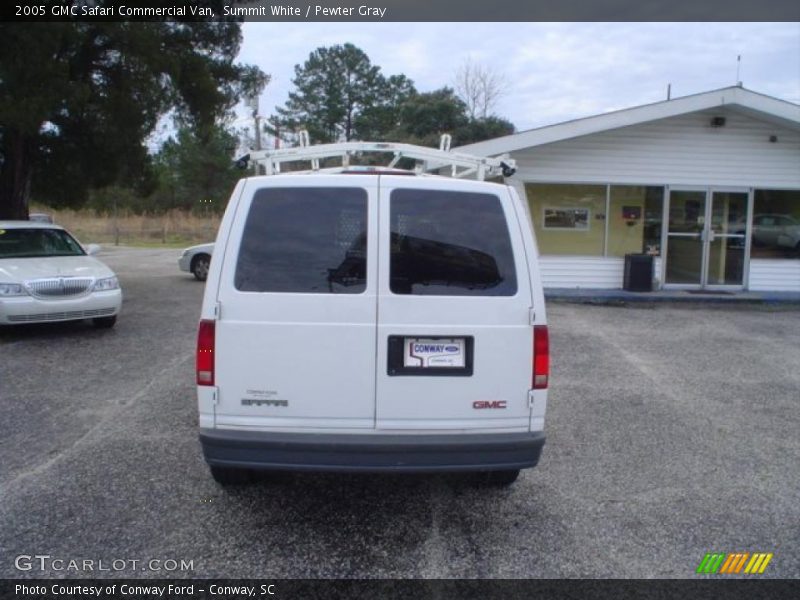 Summit White / Pewter Gray 2005 GMC Safari Commercial Van