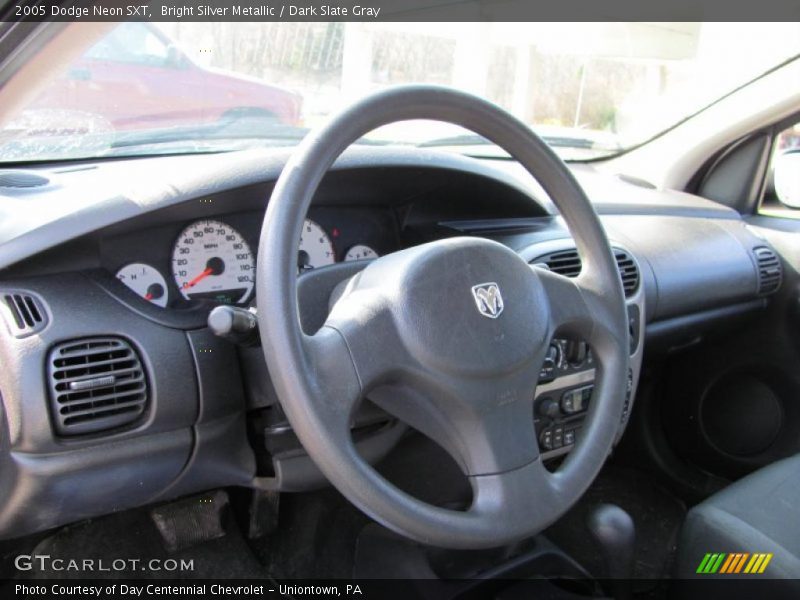 Bright Silver Metallic / Dark Slate Gray 2005 Dodge Neon SXT