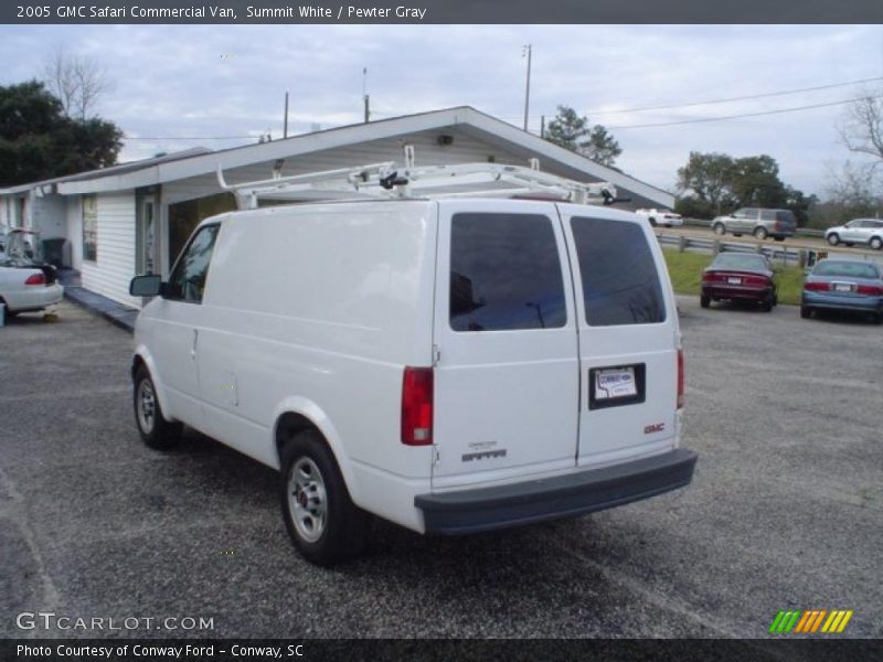 Summit White / Pewter Gray 2005 GMC Safari Commercial Van