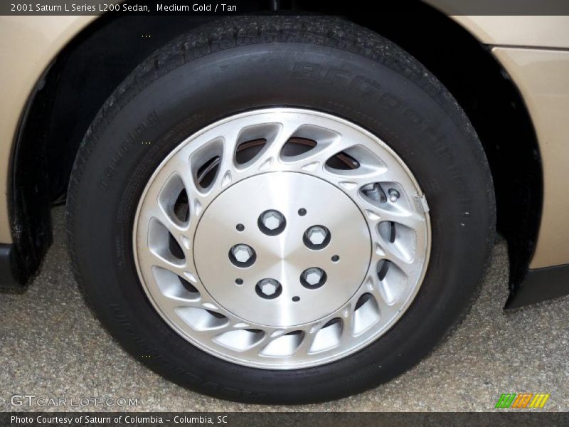Medium Gold / Tan 2001 Saturn L Series L200 Sedan