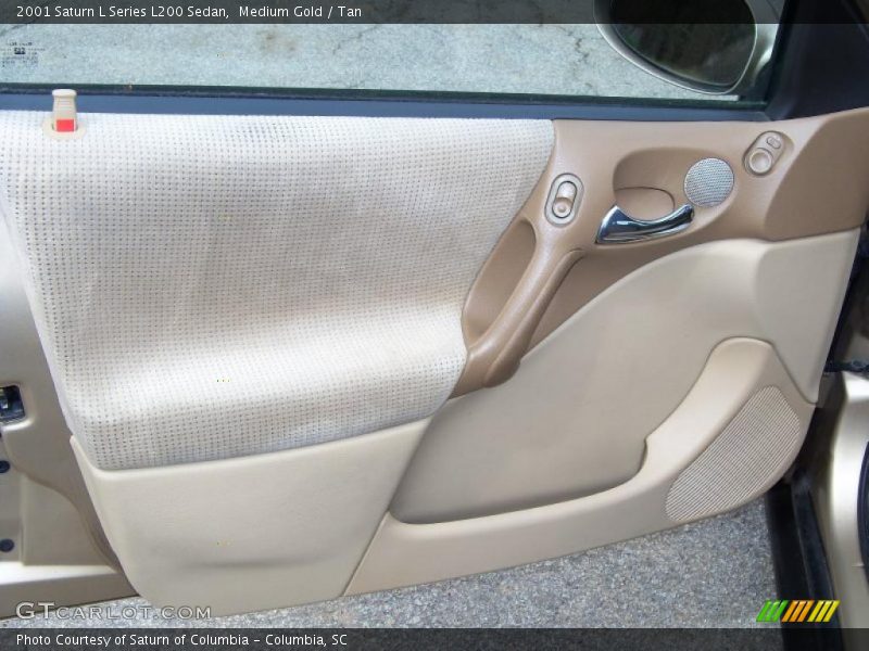 Medium Gold / Tan 2001 Saturn L Series L200 Sedan