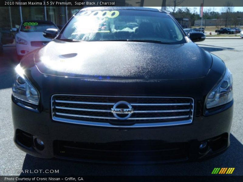 Super Black / Charcoal 2010 Nissan Maxima 3.5 SV Premium