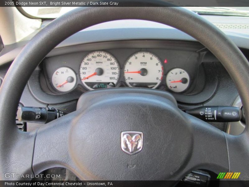 Bright Silver Metallic / Dark Slate Gray 2005 Dodge Neon SXT