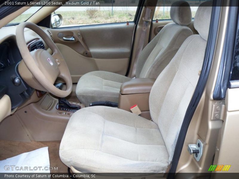 Medium Gold / Tan 2001 Saturn L Series L200 Sedan