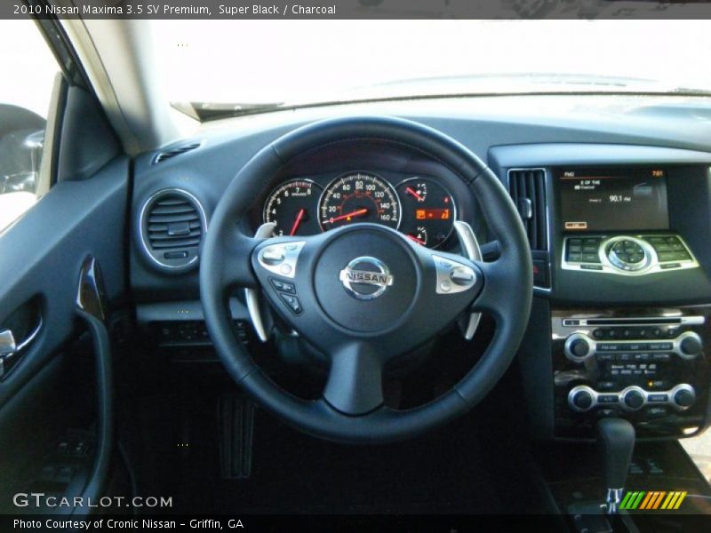 Super Black / Charcoal 2010 Nissan Maxima 3.5 SV Premium
