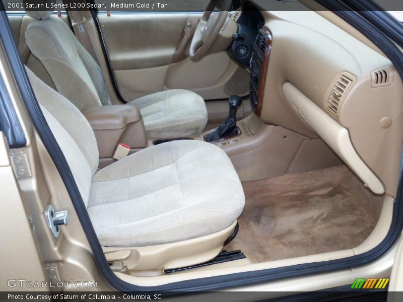 Medium Gold / Tan 2001 Saturn L Series L200 Sedan