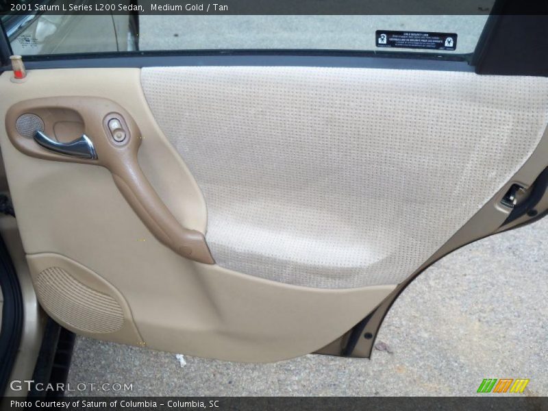 Medium Gold / Tan 2001 Saturn L Series L200 Sedan