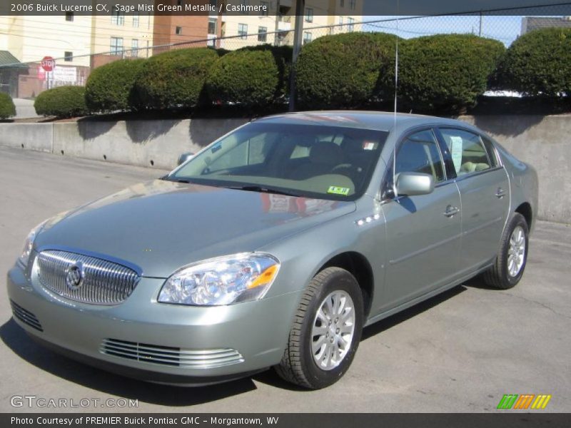 Sage Mist Green Metallic / Cashmere 2006 Buick Lucerne CX