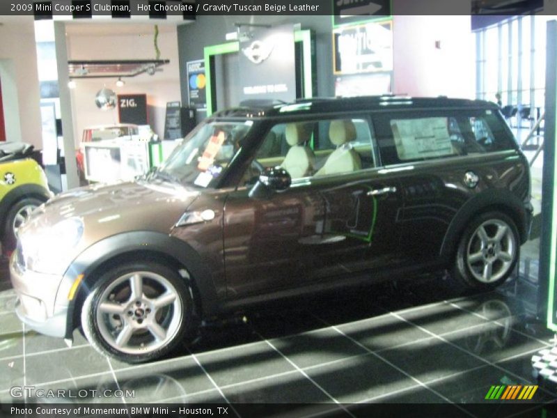 Hot Chocolate / Gravity Tuscan Beige Leather 2009 Mini Cooper S Clubman