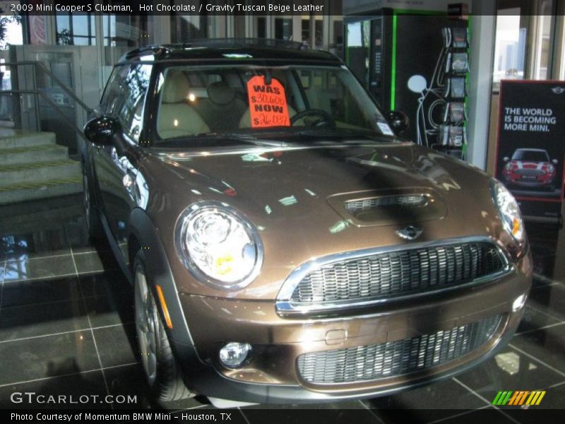 Hot Chocolate / Gravity Tuscan Beige Leather 2009 Mini Cooper S Clubman