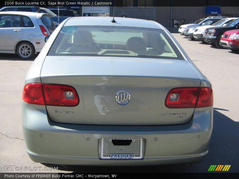 Sage Mist Green Metallic / Cashmere 2006 Buick Lucerne CX