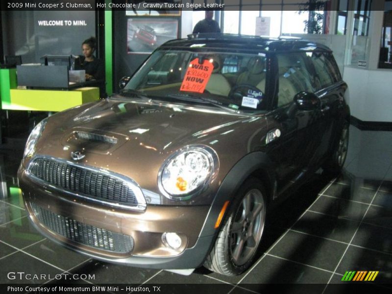 Hot Chocolate / Gravity Tuscan Beige Leather 2009 Mini Cooper S Clubman