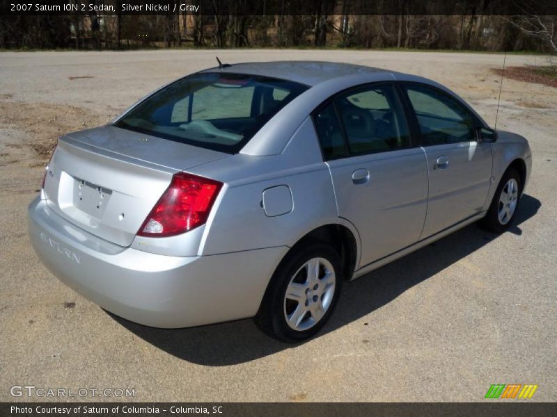 Silver Nickel / Gray 2007 Saturn ION 2 Sedan