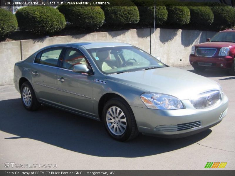 Sage Mist Green Metallic / Cashmere 2006 Buick Lucerne CX