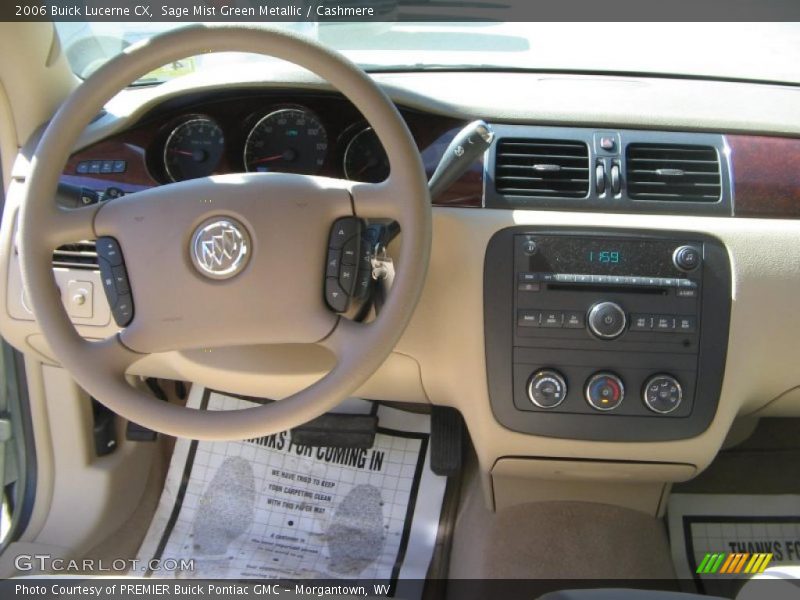 Sage Mist Green Metallic / Cashmere 2006 Buick Lucerne CX