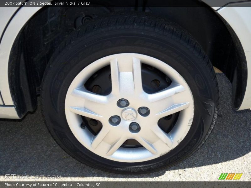 Silver Nickel / Gray 2007 Saturn ION 2 Sedan