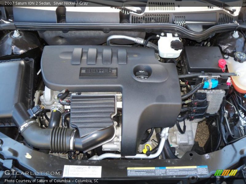Silver Nickel / Gray 2007 Saturn ION 2 Sedan