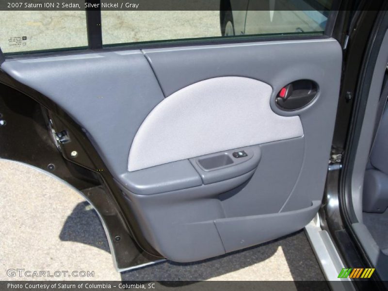 Silver Nickel / Gray 2007 Saturn ION 2 Sedan