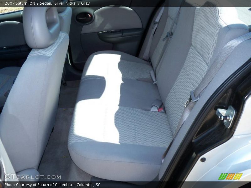 Silver Nickel / Gray 2007 Saturn ION 2 Sedan