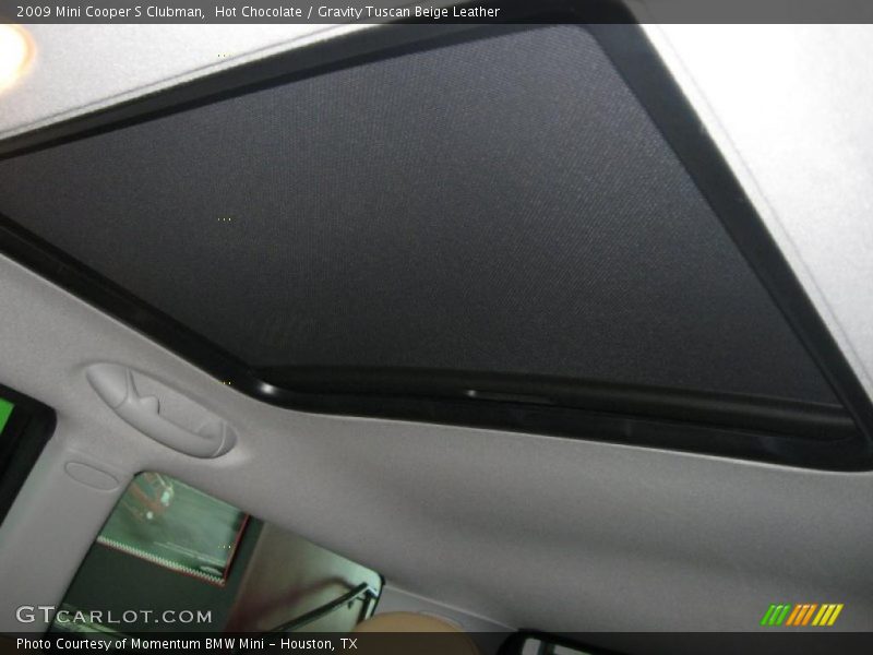 Hot Chocolate / Gravity Tuscan Beige Leather 2009 Mini Cooper S Clubman