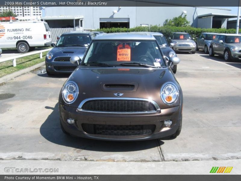 Hot Chocolate / Black/Grey 2009 Mini Cooper S Clubman