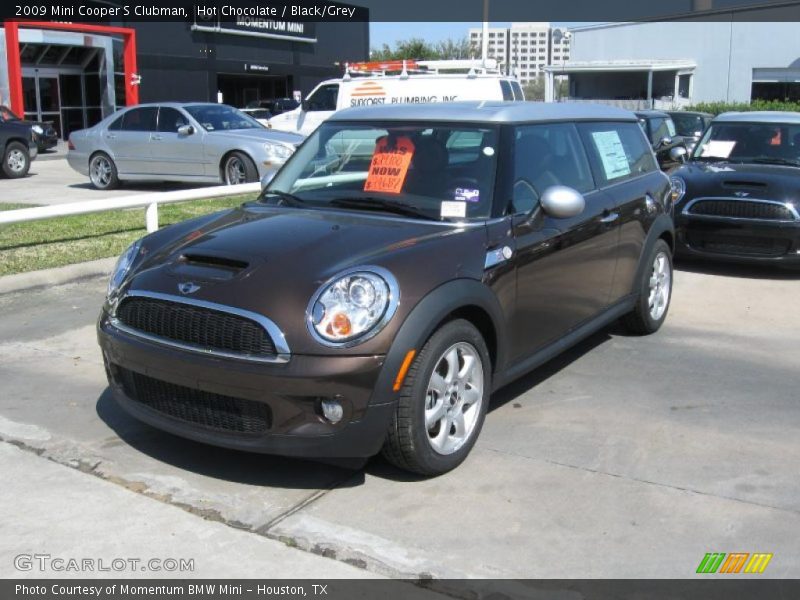 Hot Chocolate / Black/Grey 2009 Mini Cooper S Clubman