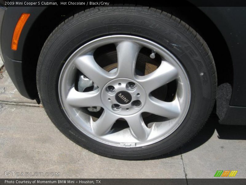 Hot Chocolate / Black/Grey 2009 Mini Cooper S Clubman