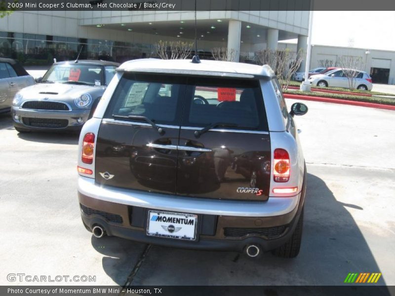 Hot Chocolate / Black/Grey 2009 Mini Cooper S Clubman