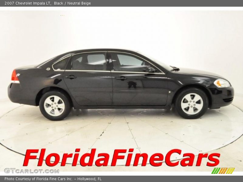 Black / Neutral Beige 2007 Chevrolet Impala LT