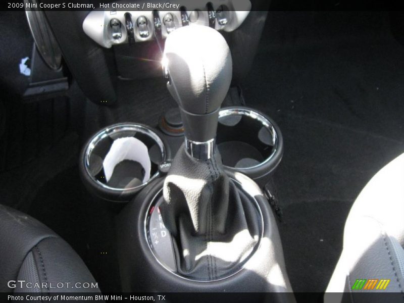 Hot Chocolate / Black/Grey 2009 Mini Cooper S Clubman