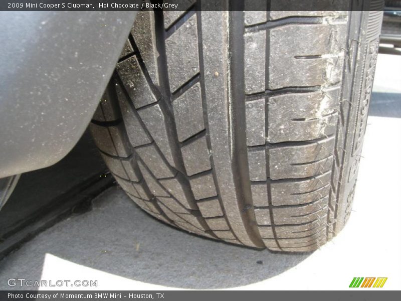 Hot Chocolate / Black/Grey 2009 Mini Cooper S Clubman