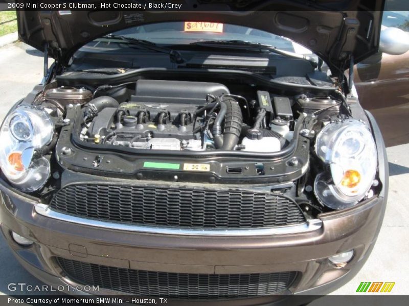 Hot Chocolate / Black/Grey 2009 Mini Cooper S Clubman