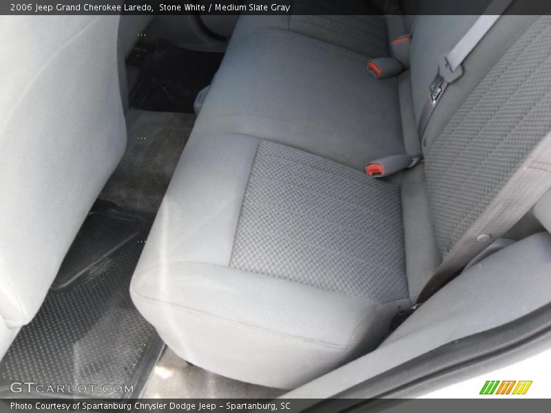Stone White / Medium Slate Gray 2006 Jeep Grand Cherokee Laredo