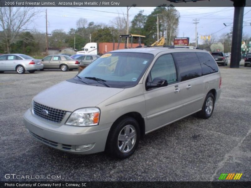 Arizona Beige Metallic / Flint Grey 2006 Ford Freestar Limited