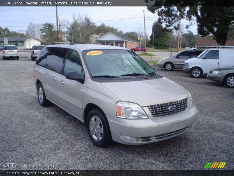 Arizona Beige Metallic / Flint Grey 2006 Ford Freestar Limited