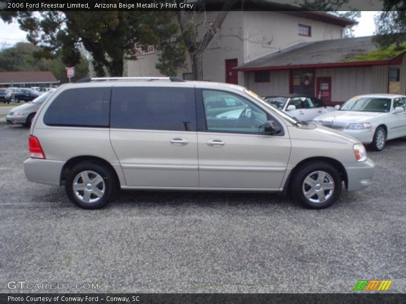 Arizona Beige Metallic / Flint Grey 2006 Ford Freestar Limited