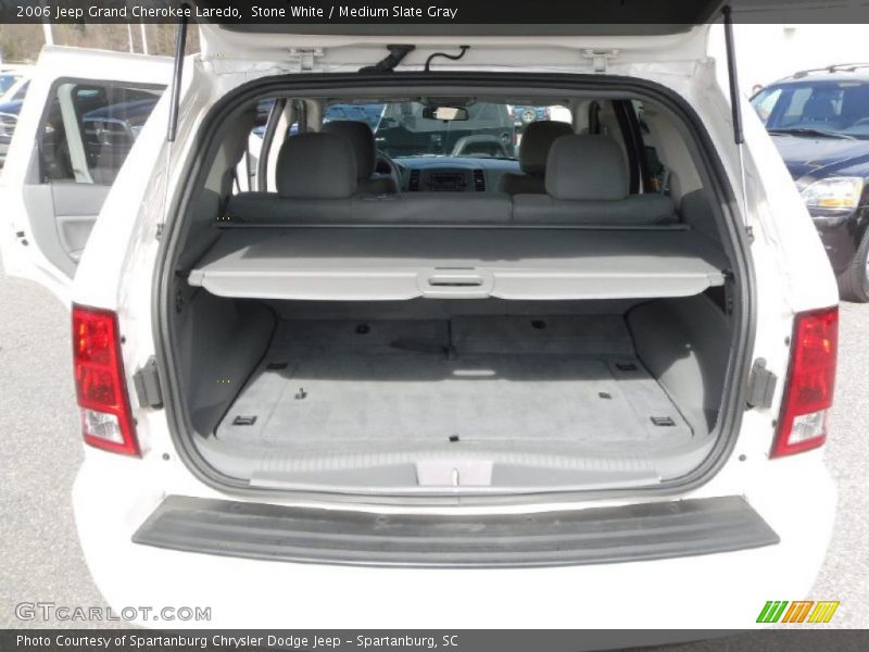 Stone White / Medium Slate Gray 2006 Jeep Grand Cherokee Laredo