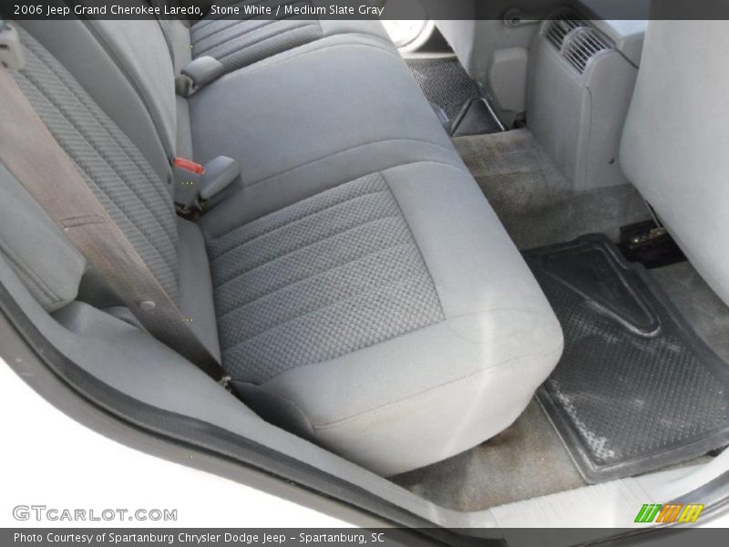 Stone White / Medium Slate Gray 2006 Jeep Grand Cherokee Laredo